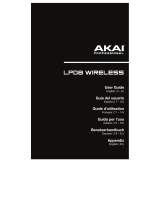 Akai LPD8 Wireless Benutzerhandbuch