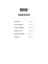 Rane SM26S Benutzerhandbuch