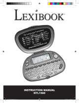 Lexibook NTL1560 Benutzerhandbuch