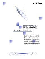 Brother PR-620/620C/600II/600IIC Benutzerhandbuch