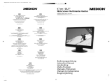 Medion Widescreen Display/Manuel Ecran Plat Benutzerhandbuch