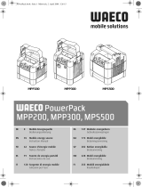 Waeco Waeco PowerPack MPP200/MPP300/MPPS500 Bedienungsanleitung