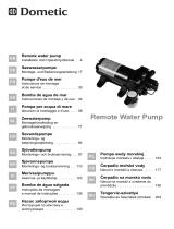 Dometic Remote Water Pump Bedienungsanleitung
