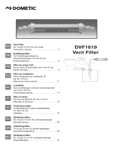 Dometic DVF1619 Vent Filter Installationsanleitung