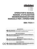 Shindaiwa SBA-TX24-1 Benutzerhandbuch