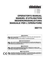 Shindaiwa EB770 Benutzerhandbuch