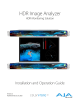 AJA HDR Image Analyzer 12G Benutzerhandbuch