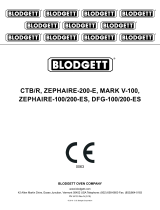 Blodgett CTB/R Bedienungsanleitung