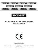Blodgett 961/951 Bedienungsanleitung