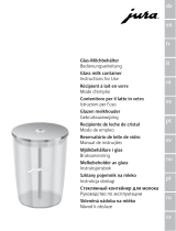 Jura Glass milk container Benutzerhandbuch