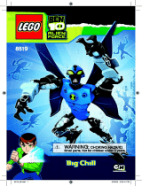 Lego Ben 10 Alien Force TM - Humungousaur 8517 Bedienungsanleitung