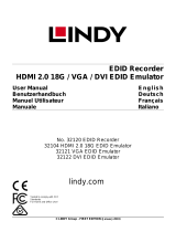 Lindy HDMI / VGA / DVI EDID Recorder Benutzerhandbuch