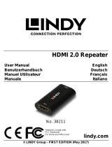 Lindy 40m HDMI 2.0 18G Repeater Benutzerhandbuch