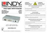 Lindy 300m Fibre Optic DVI-D Single Link, RS232 Extender Benutzerhandbuch