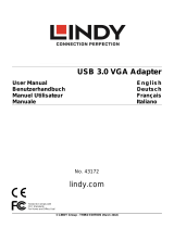 Lindy USB 3.0 to VGA Converter Benutzerhandbuch