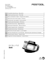 Festool DUO-Set Bedienungsanleitung