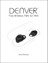 Denver True Wireless Earbuds Benutzerhandbuch