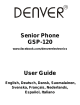 Denver GSP-120 Benutzerhandbuch