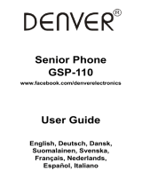 Denver GSP-110 Benutzerhandbuch