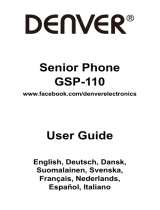 Denver GSP-110 Benutzerhandbuch