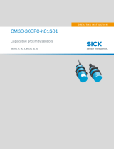 SICK CM30-30BPC-KC1S01 Capacative proximity sensors Bedienungsanleitung