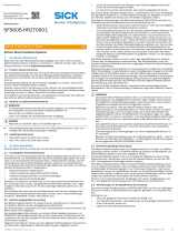 SICK SFS60S-HRZT0S01, SFS60S/SFM60S Motor feedback system rotary HIPERFACE® Bedienungsanleitung