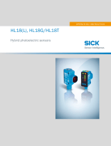 SICK SureSense - HL18 Hybrid photoelectric sensors Bedienungsanleitung