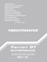 Thrustmaster Ferrari GT Experience PC and PS3 Benutzerhandbuch