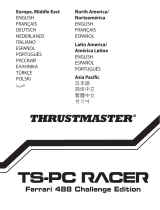 Thrustmaster TS-PC RACER Ferrari 488 Challenge Edition célébrez le 70ème anniversaire de la marque Ferrari Benutzerhandbuch