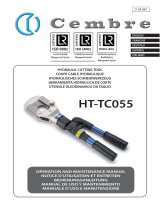 Cembre HT-TC055 Benutzerhandbuch
