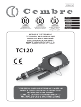 Cembre TC120 Benutzerhandbuch