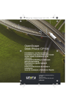 Unify OpenScape Desk Phone CP100 SIP Benutzerhandbuch