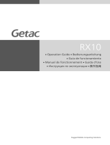 Getac RX10(52628719XXXX) Schnellstartanleitung