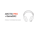 Steelseries Arctis Pro + GameDAC White (61454) Benutzerhandbuch