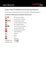 HyperX Alloy FPS RGB Benutzerhandbuch