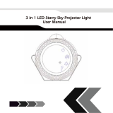 LBell Night Light Projector, 3 in 1 Ocean Wave Projector Star Projector Benutzerhandbuch