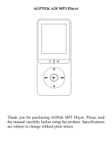 AGPtek A20 Bedienungsanleitung