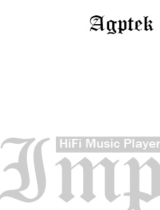AGPtek IMP MP3 Bedienungsanleitung