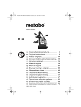 Metabo Electromagnet. Drill Stand M100 Bedienungsanleitung