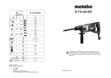 Metabo B 710 AC/DC Bedienungsanleitung