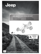 BERG Jeep® Adventure Pedal-Gokart Benutzerhandbuch