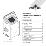 Mettler Toledo InTap Portable oDO Analyzer Benutzerhandbuch