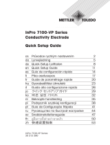 Mettler Toledo InPro 7100-VP Series Conductivity Electrode Installationsanleitung