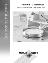 Mettler Toledo SmartCal Moisture Analyzer Test Substance Bedienungsanleitung