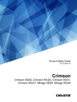 Christie Crimson WU31 Benutzerhandbuch
