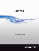 Christie LX1750 Benutzerhandbuch
