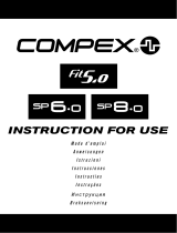 Compex FIT 5.0, SP 6.0 & SP 8.0 Benutzerhandbuch
