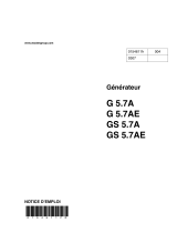 Wacker Neuson G5.7A Benutzerhandbuch