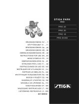 Stiga Park Pro 20 Benutzerhandbuch