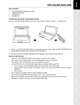 Hercules XPS Sound Bar USB  Benutzerhandbuch
